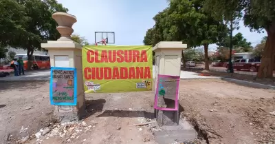 Clausura simbólica de obra de rehabilitación del bulevar Hidalgo
