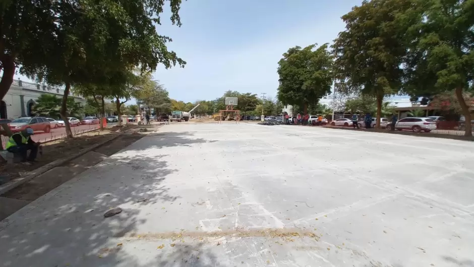 Obra en bulevar Hidalgo