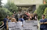 Ceci Flores intenta tomar la CNDH; activan "protocolo de seguridad"