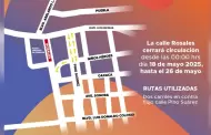 Tome precauciones! A partir de este domingo se cierra al trfico tramo de la Rosales