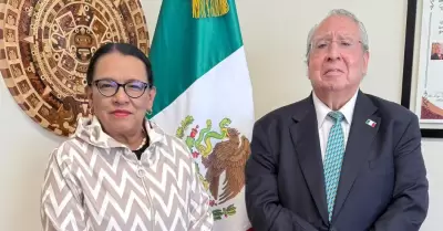 Rosa Icela Rodríguez/Alberto Barranco