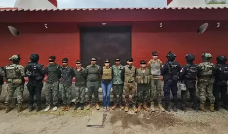 Miembros del CJNG detenidos en Michoacn