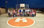 Inauguran cancha iluminada en Haciendas del Sol