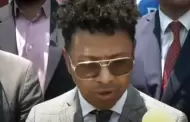 Kalimba asiste a audiencia por presunto abuso sexual a Melissa Galindo