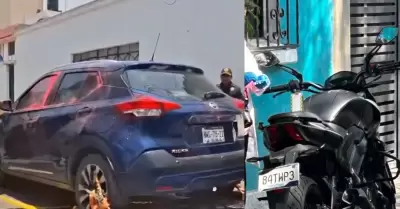 Ubican camioneta y motocicleta que estarían involucradas en asesinato de funcion