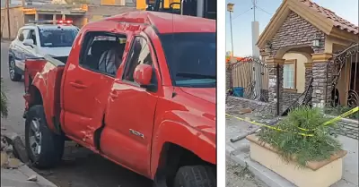 Accidente en la colonia Olivares