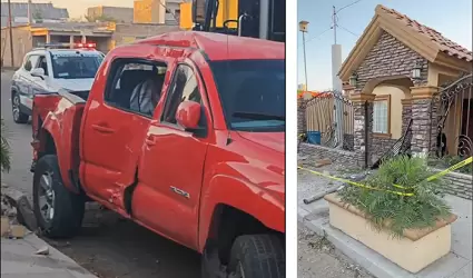 Accidente en la colonia Olivares