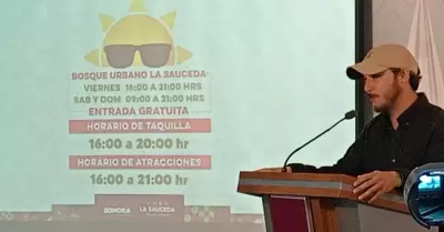 Anuncian horario de verano en La Sauceda