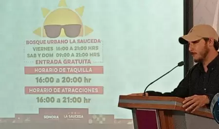 Anuncian horario de verano en La Sauceda