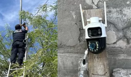 Cámaras aseguradas en Hermosillo