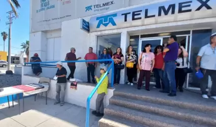Trabajadores de Telmex