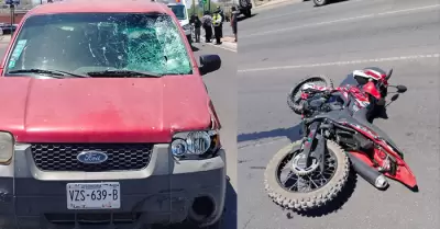 Fallece motociclista en Villa de Seris