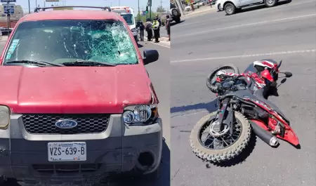 Fallece motociclista en Villa de Seris