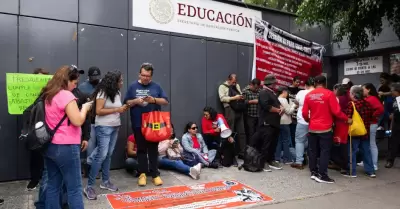 Maestros de la CNTE realizan bloqueos en distintos puntos de la Ciudad de Mxico