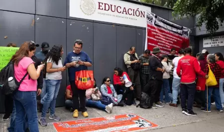 Maestros de la CNTE realizan bloqueos en distintos puntos de la Ciudad de México
