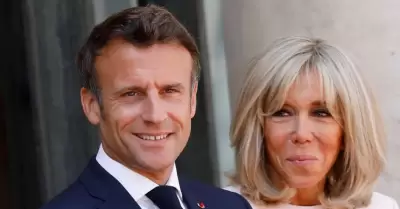 Emmanuel y Brigitte Macron
