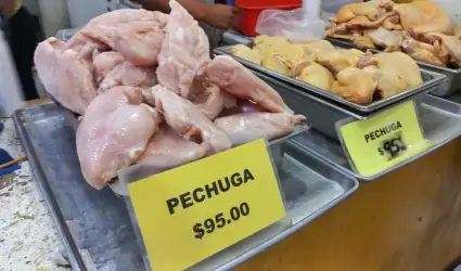 Aumenta el precio de la carne de pollo