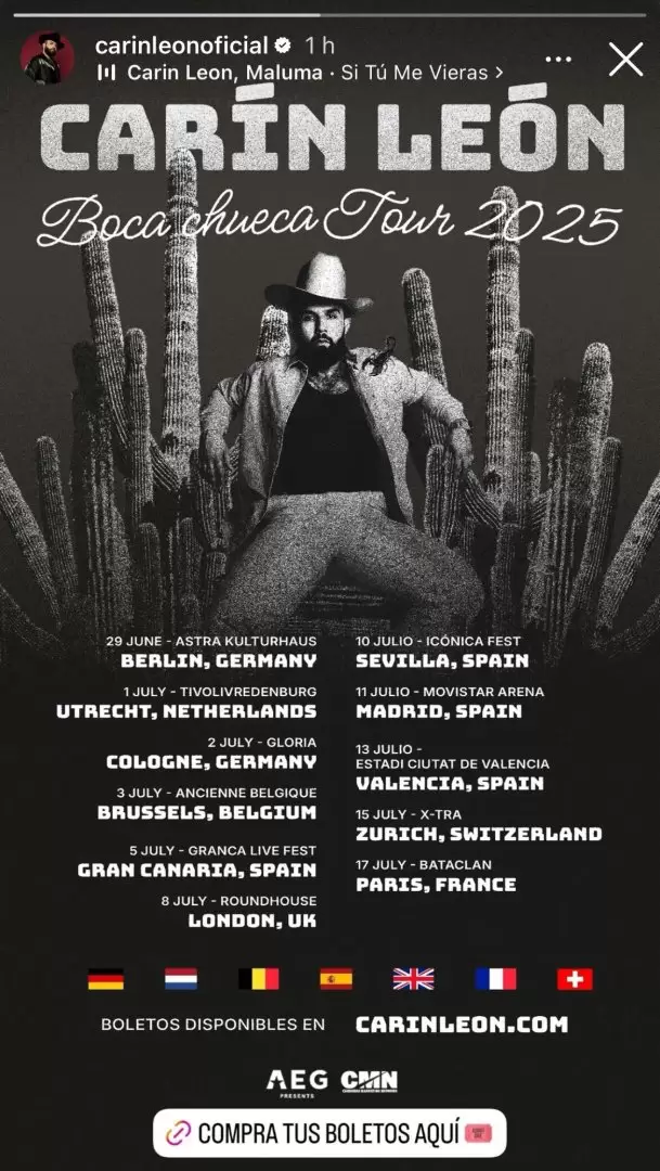 Carn Len listo para su nueva gira por Europa