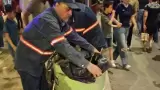Recolección de basura en las Fiestas del Pitic