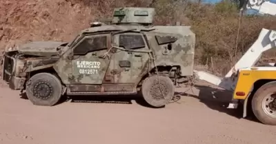 Militares fallecidos en Michoacán