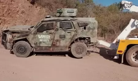 Militares fallecidos en Michoacán