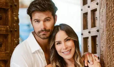 Brandon Peniche y Kristal Cid
