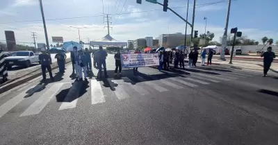 Manifestación de personal de Salud