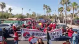 Manifestación de trabajadores de la educación