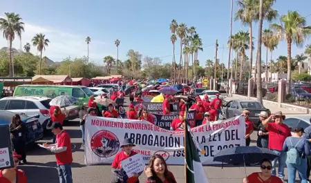 Manifestación de trabajadores de la educación