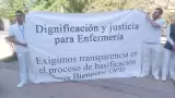 Manifestación del Movimiento por la Enfermería en Sonora