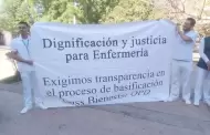 Movimiento por la Enfermera en Sonora se suma a las protestas de este viernes en Hermosillo