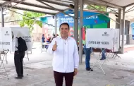"Hoy el pueblo elige justicia con dignidad:" Heriberto Aguilar