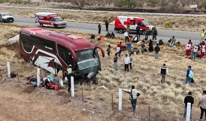 Accidente en tramo carretero trincheras Santa Ana