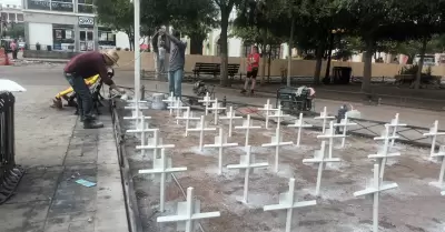 Memorial de nios fallecidos en la Guardera ABC