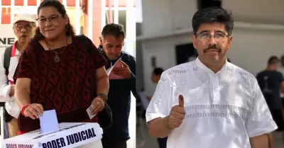Lenia Batres / Hugo Aguilar Ortiz