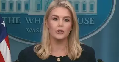 Karoline Leavitz, portavoz de la Casa Blanca