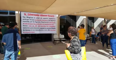Manifestación en el CUM