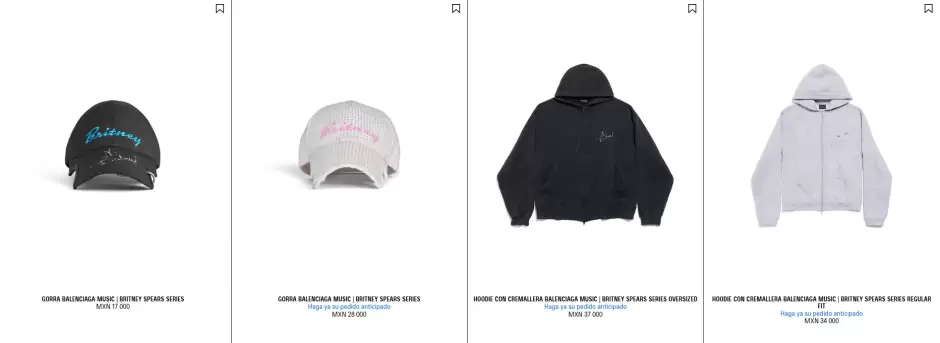 Coleccin Britney Spears x Balenciaga