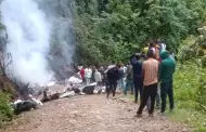 Confirman 3 personas sin vida tras cada de avioneta en Chiapas