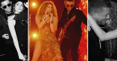 Shakira y Alejandro Sanz