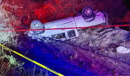 Trgico accidente ocurrido en la carretera a Mazatn