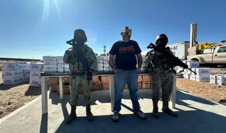 Detenido en SLRC con 500 kilos de cocana