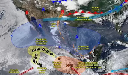 Tormenta tropical "Cosme"