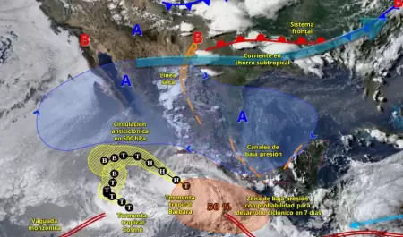 Tormenta tropical "Cosme"