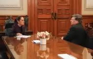 Claudia Sheinbaum expresa a Landau desacuerdo con redadas contra migrantes