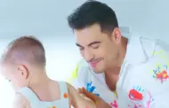 Carlos Rivera presenta por primera vez a su hijo en video musical