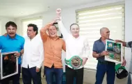 Gobernador y Julio Csar Chvez impulsan primera clnica contra adicciones en Hermosillo