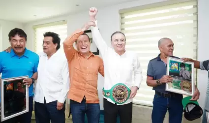 Gobernador y Julio Csar Chvez