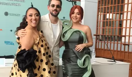 Luis Gerardo Mndez, Michelle Rodrguez y Diana Bovio