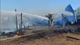 Incendio en la Invasin Guayacn